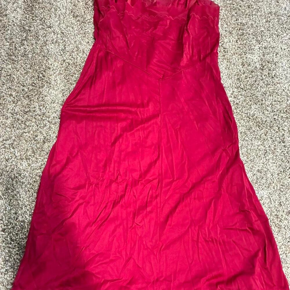 Kayser Women's Red and Pink Dress - Picture 3 of 5